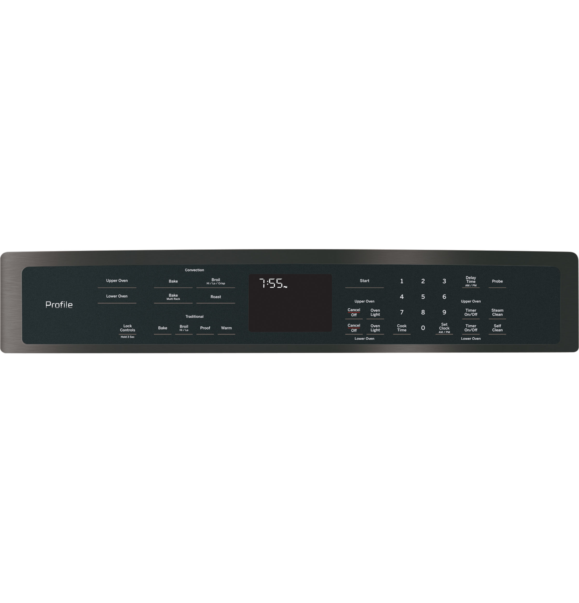 Series 30" Built-In Double Wall Oven with Convection PT7550BLTS