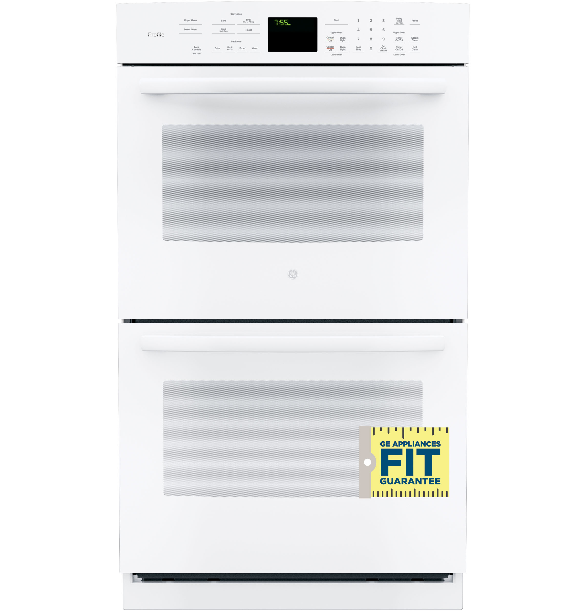 Series 30" Built-In Double Wall Oven with Convection PT7550DFWW
