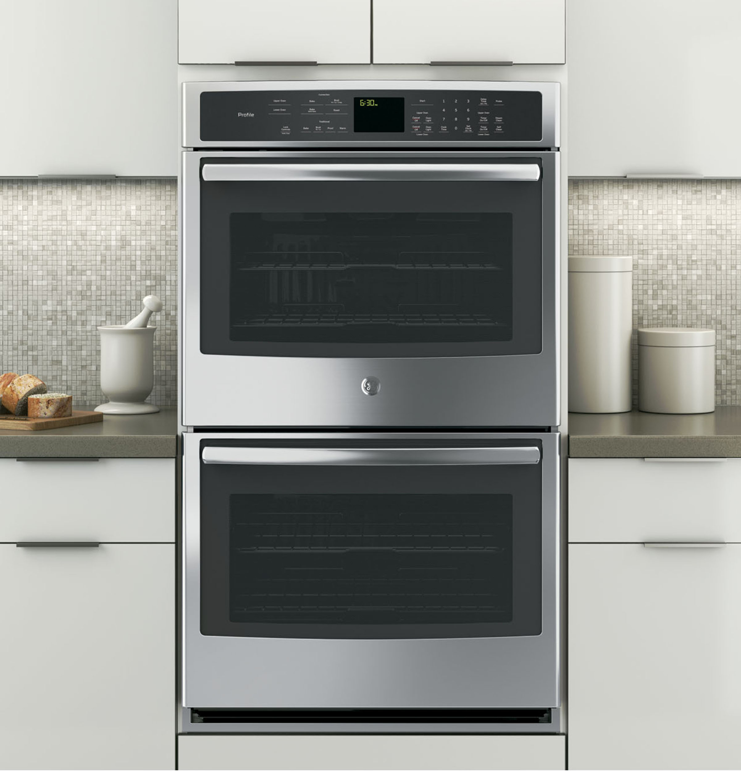 Series 30" Built-In Double Wall Oven with Convection PT7550SFSS