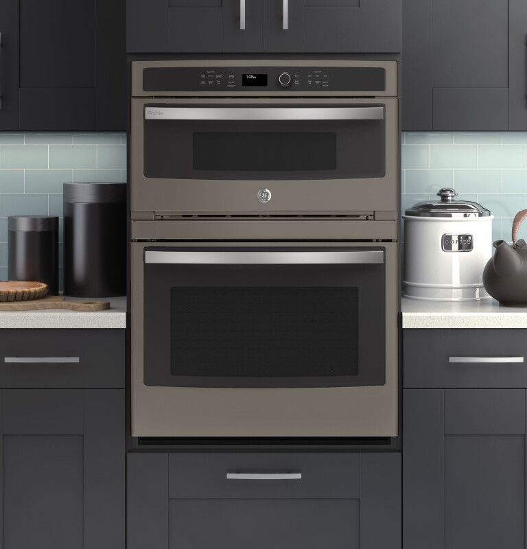 30" Built-In Combination Convection Microwave/Convection Wall Oven PT7800EKES