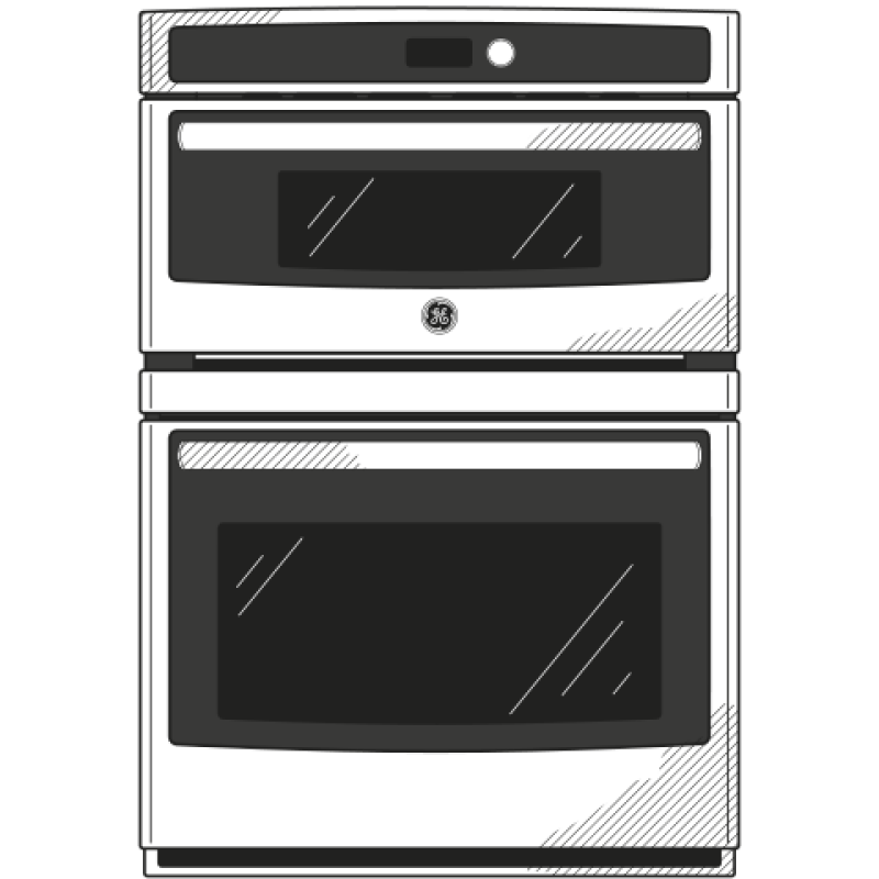 30" Built-In Combination Convection Microwave/Convection Wall Oven view 14