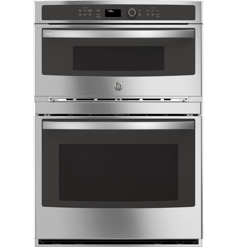 GE Profile 30" Built-In Combination Convection Microwave/Convection Wall Oven Stainless Steel PT7800SHSS Picture 1