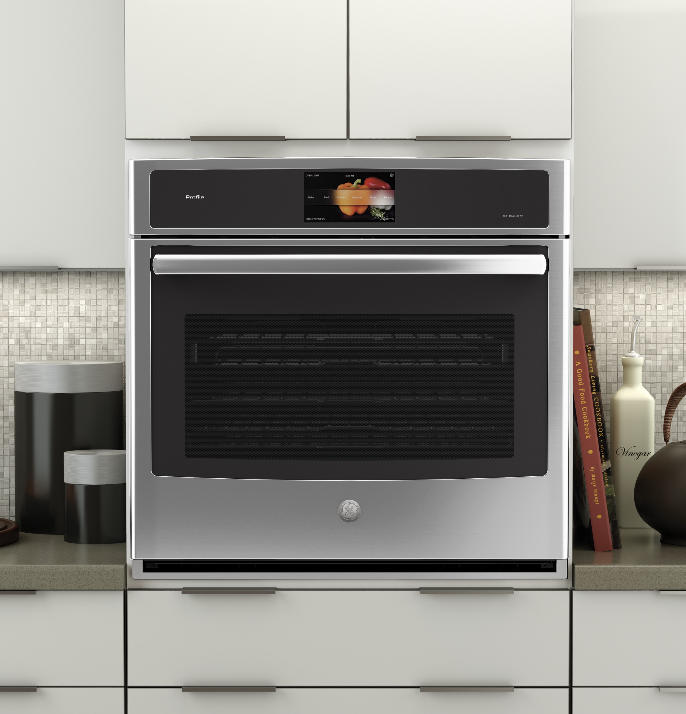 Series 30" Built-In Single Convection Wall Oven PT9051SLSS
