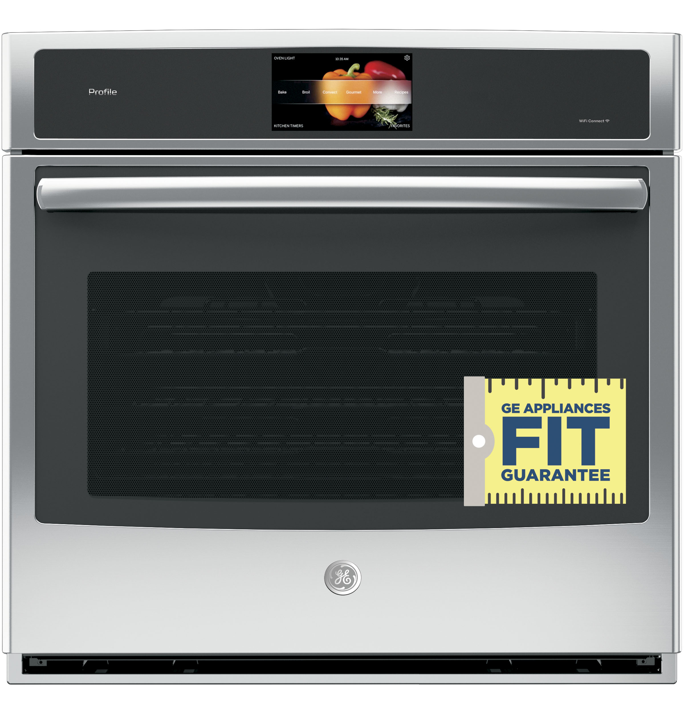 Series 30" Built-In Single Convection Wall Oven PT9051SLSS