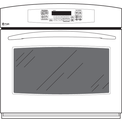 Built-In Single Convection Wall Oven PT916DRWW