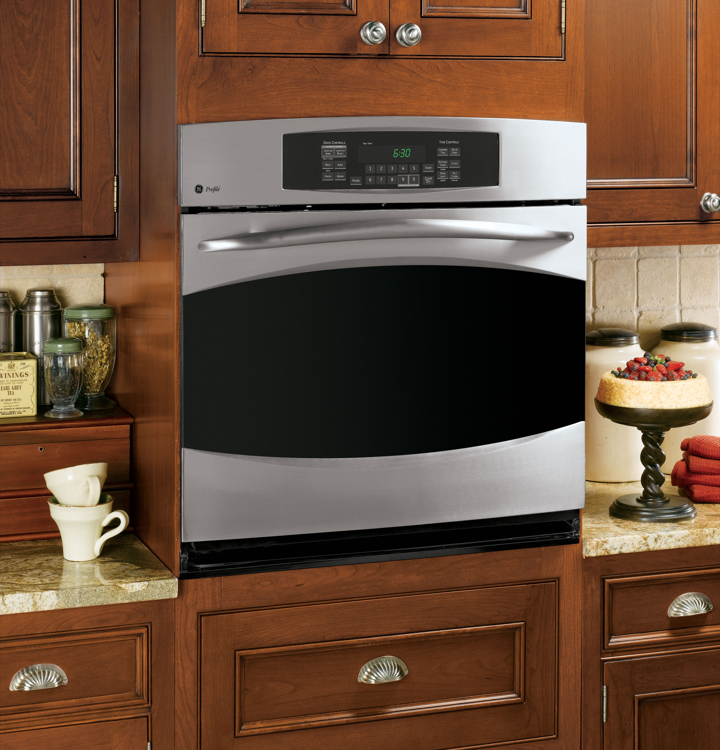 Built-In Single Convection Wall Oven PT916SRSS