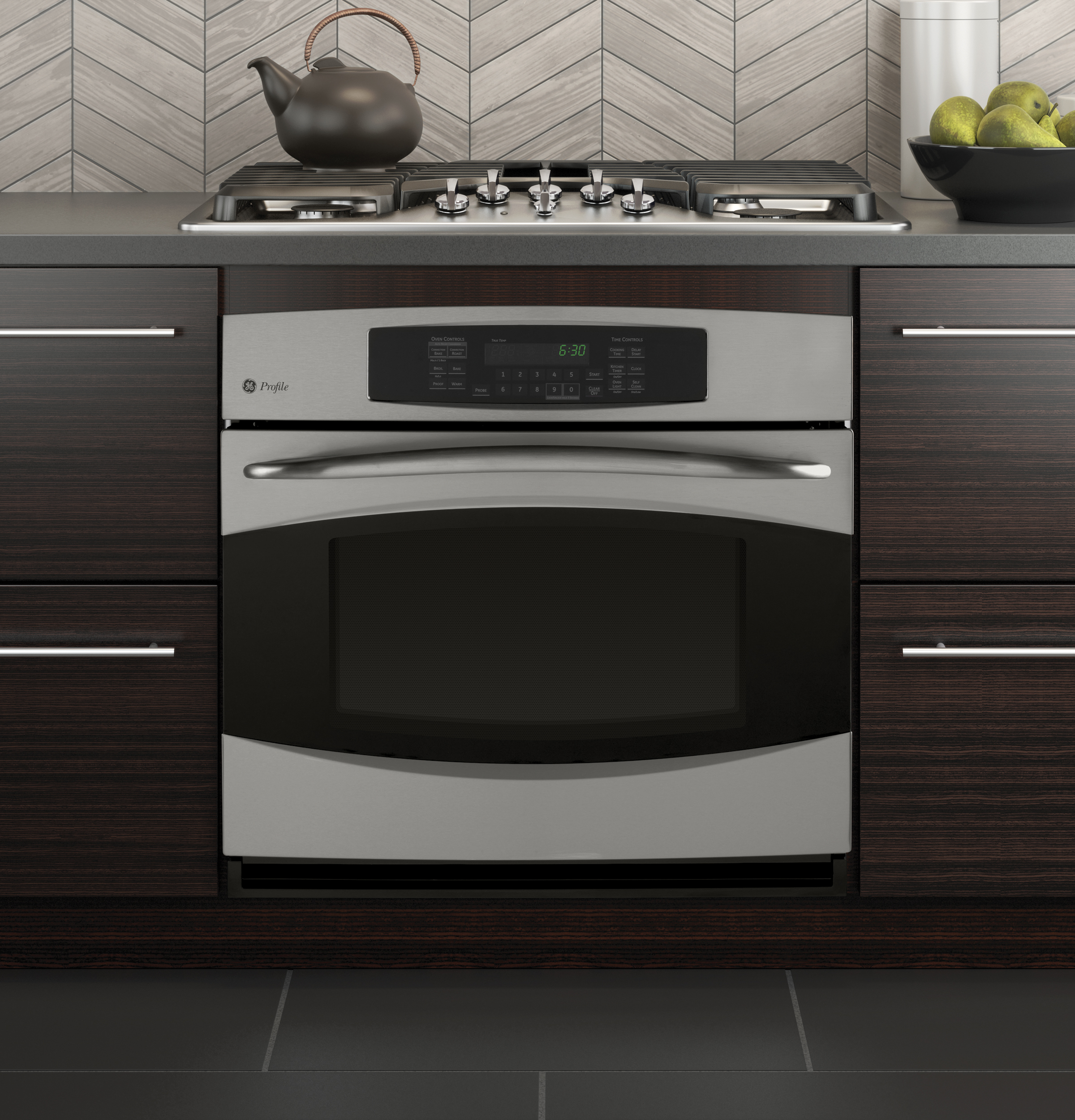 Built-In Single Convection Wall Oven PT916SRSS