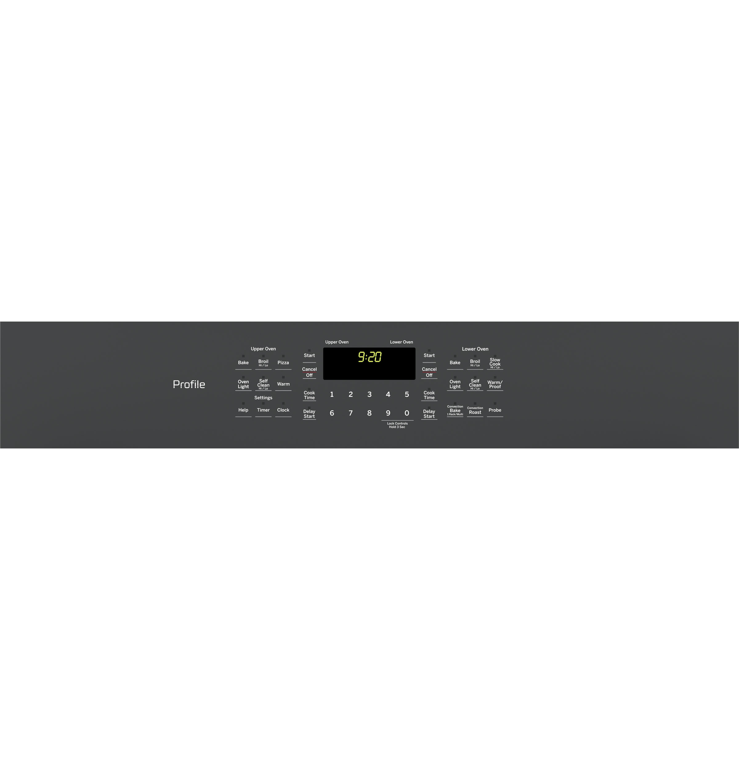 30" Built-In Twin Flex Convection Wall Oven PT9200SLSS