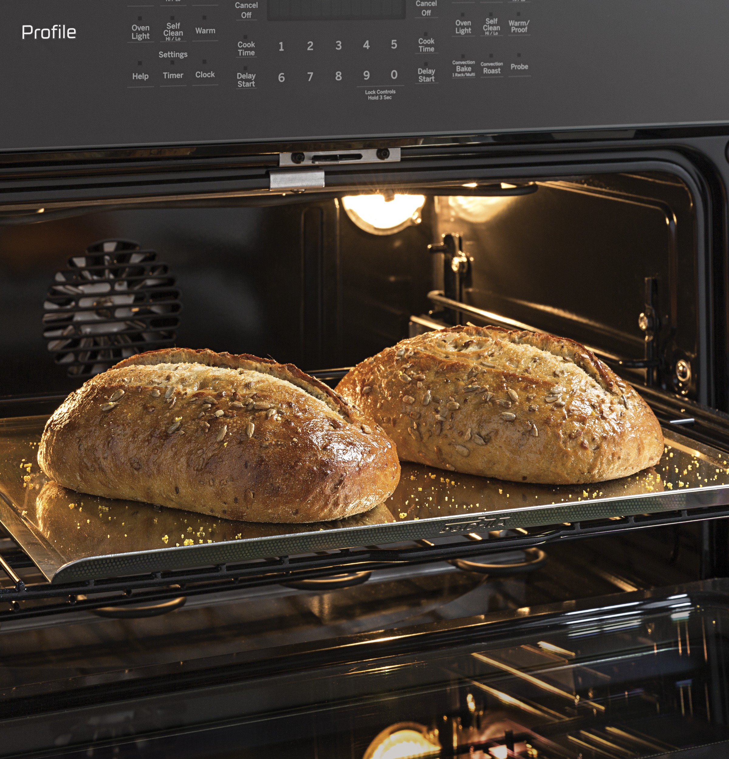 30" Built-In Twin Flex Convection Wall Oven PT9200SLSS