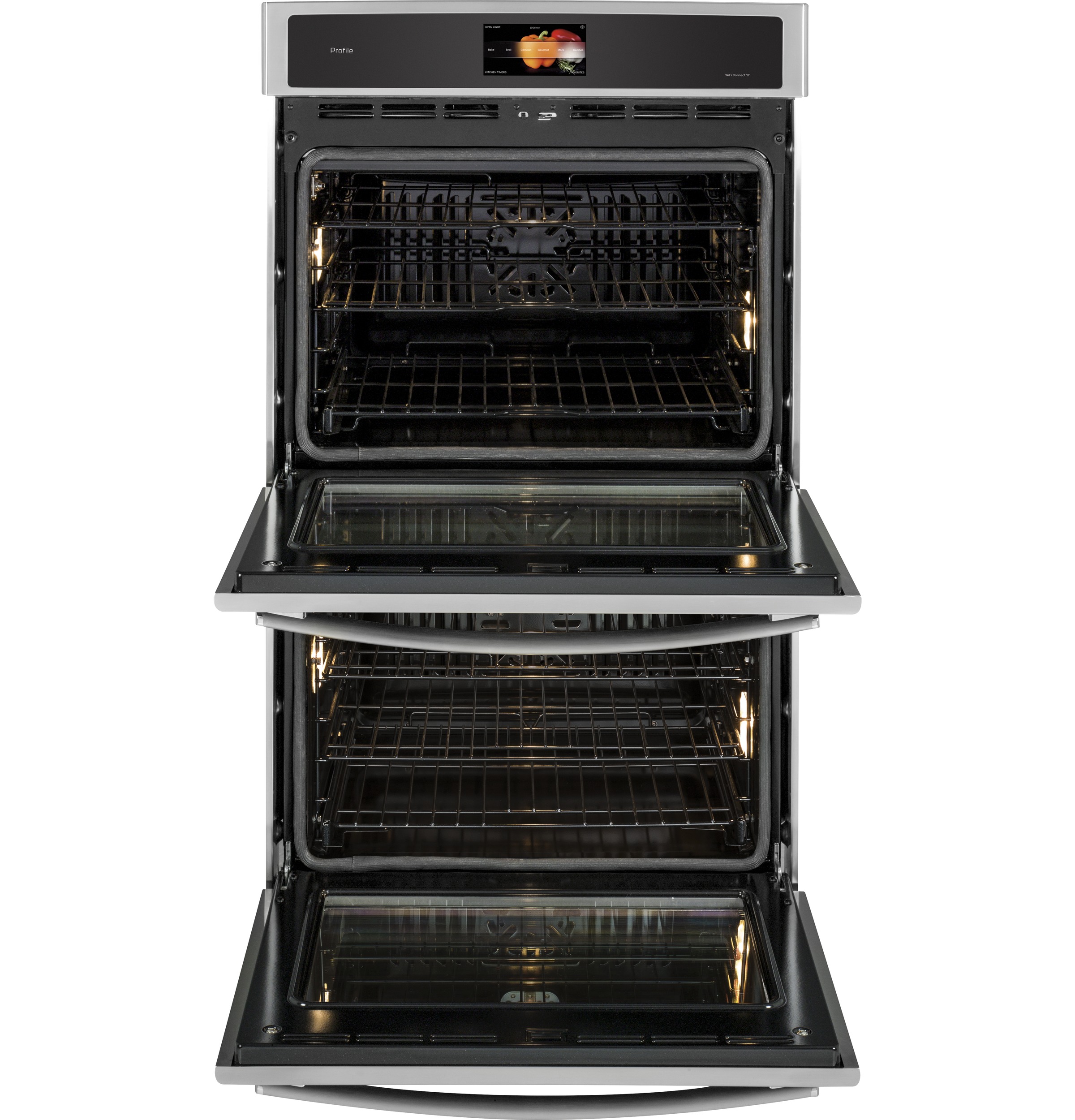Series 30" Built-In Double Convection Wall Oven PT9551SLSS