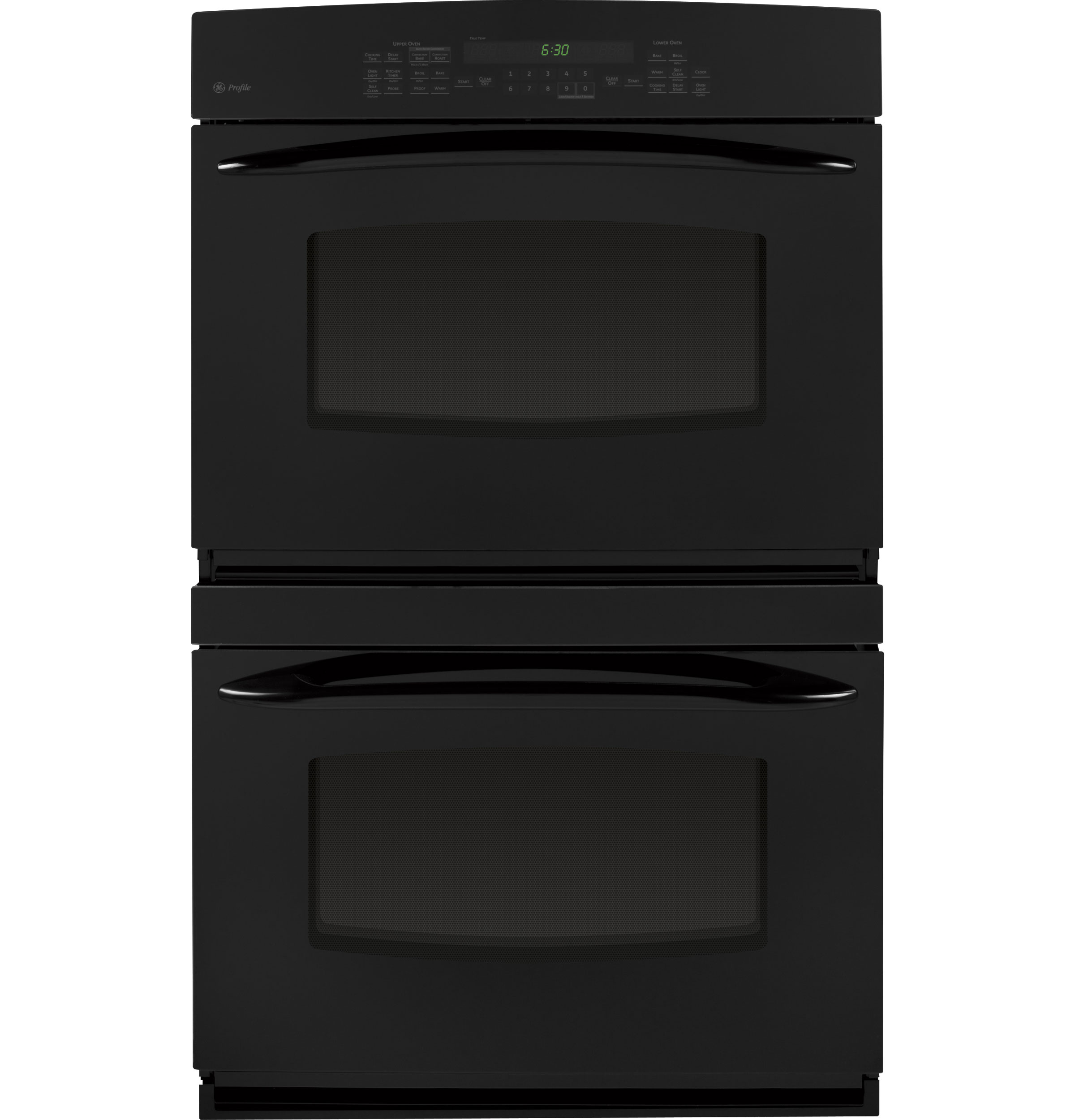 30" Built-In Double Convection/Thermal Wall Oven PT956DRBB