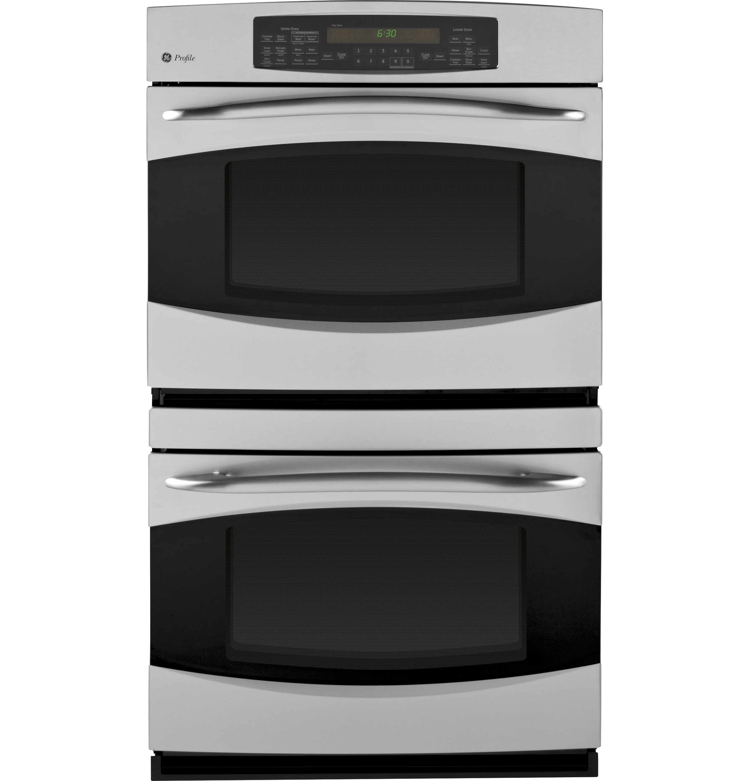 30" Built-In Double Convection/Thermal Wall Oven PT956SRSS