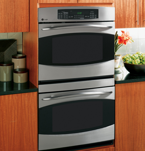 30" Built-In Double Convection/Thermal Wall Oven PT956SRSS