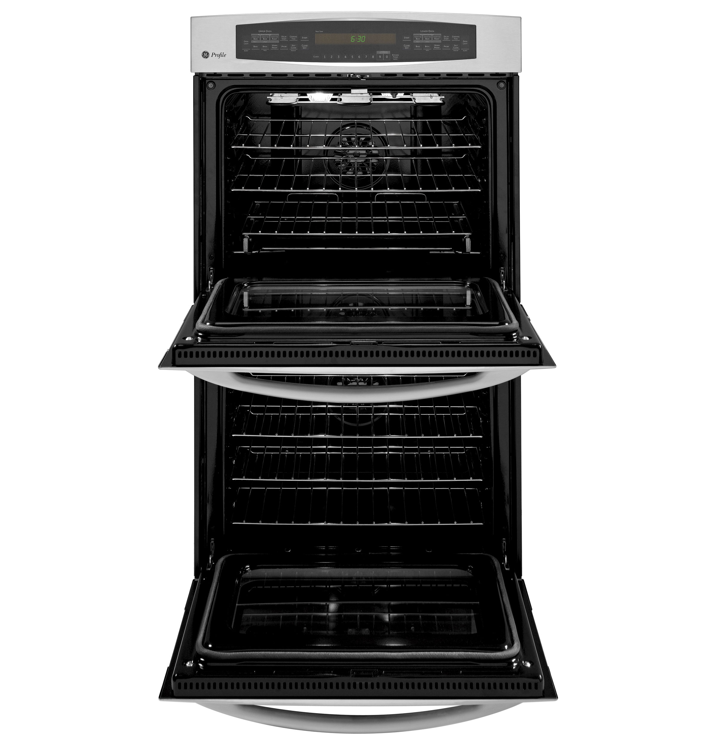 30" Built-In Double Convection Wall Oven PT958SRSS