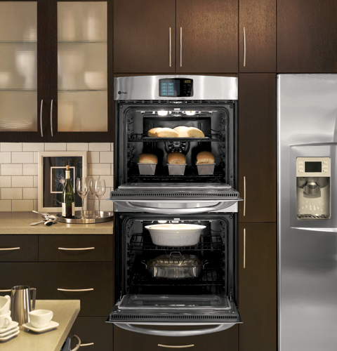 30" Built-In Double Convection Wall Oven PT960SMSS