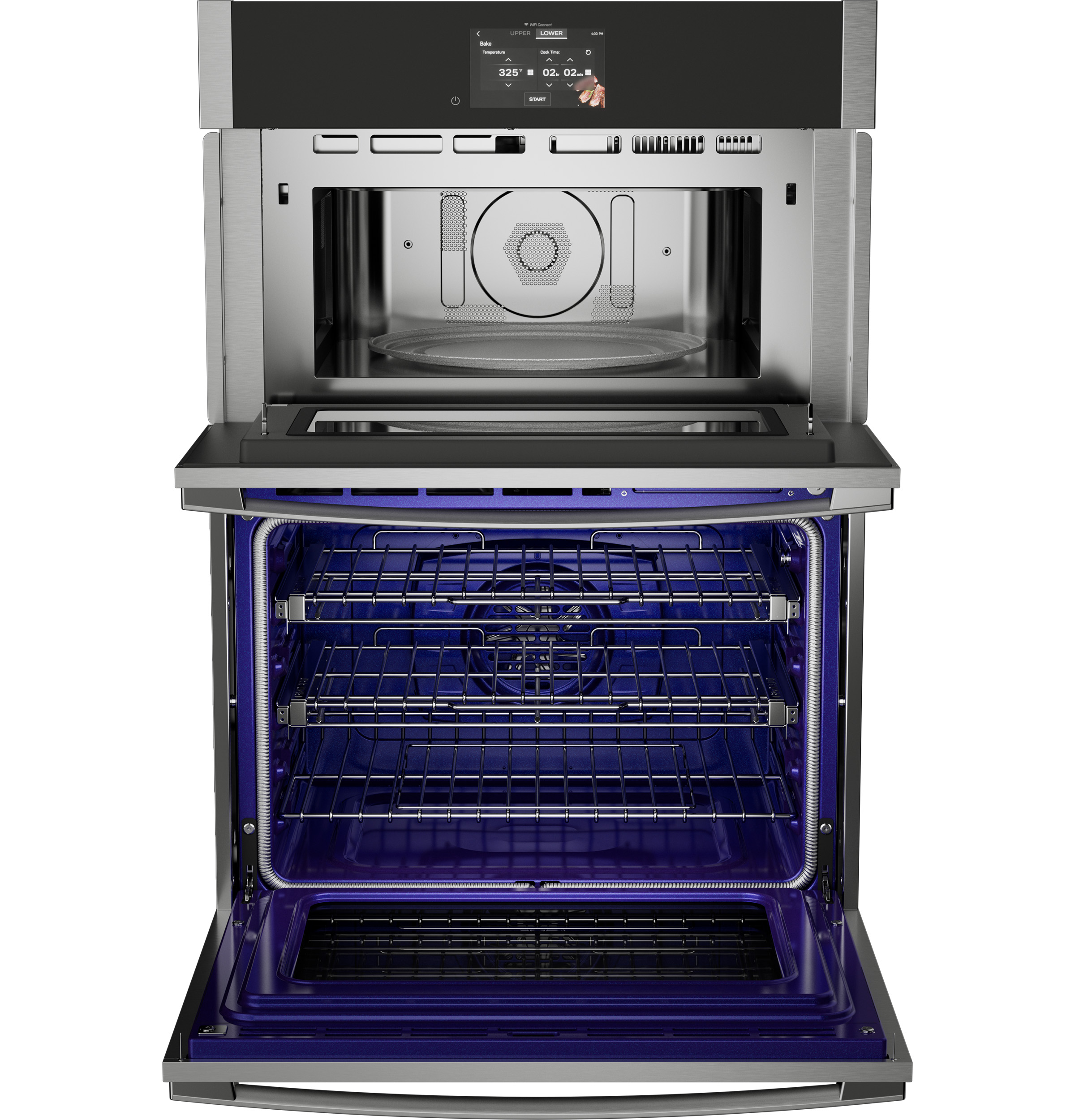 30 in. Combination Double Wall Oven with Convection, Air Fry, Steam, Sous Vide, and Advantium Technology view 5