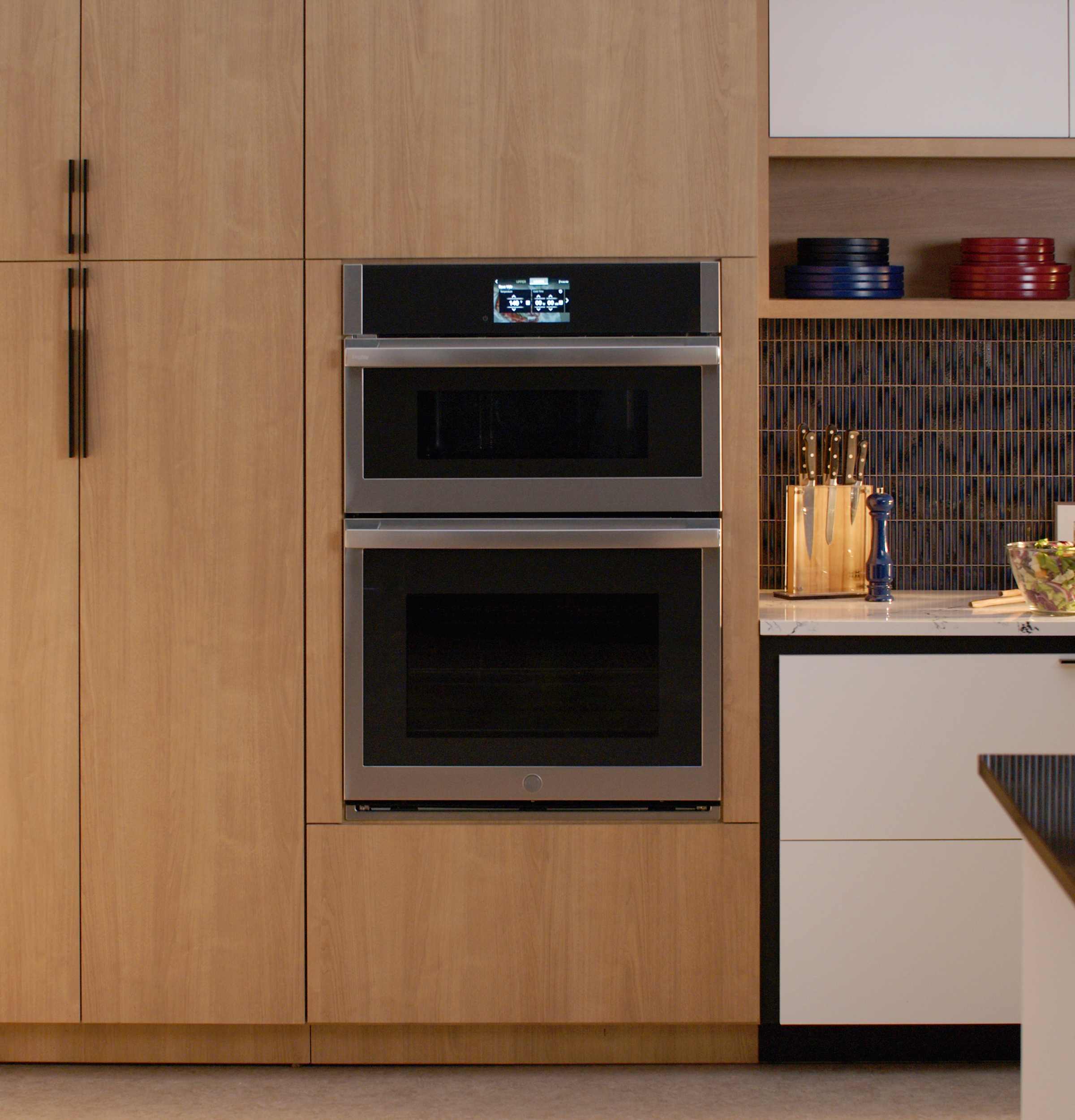 30 in. Combination Double Wall Oven with Convection, Air Fry, Steam, Sous Vide, and Advantium Technology view 8