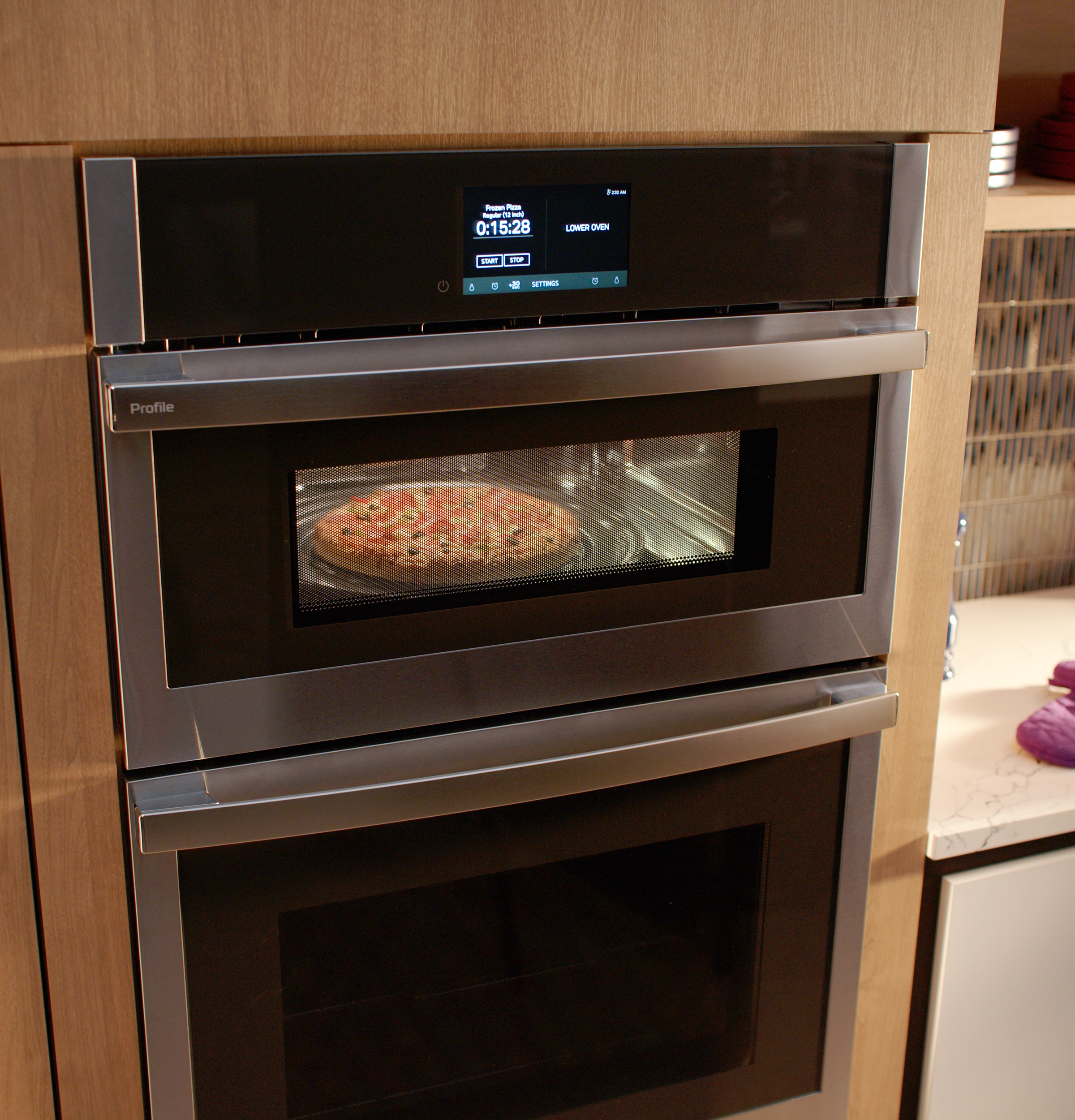 30 in. Combination Double Wall Oven with Convection, Air Fry, Steam, Sous Vide, and Advantium Technology view 10
