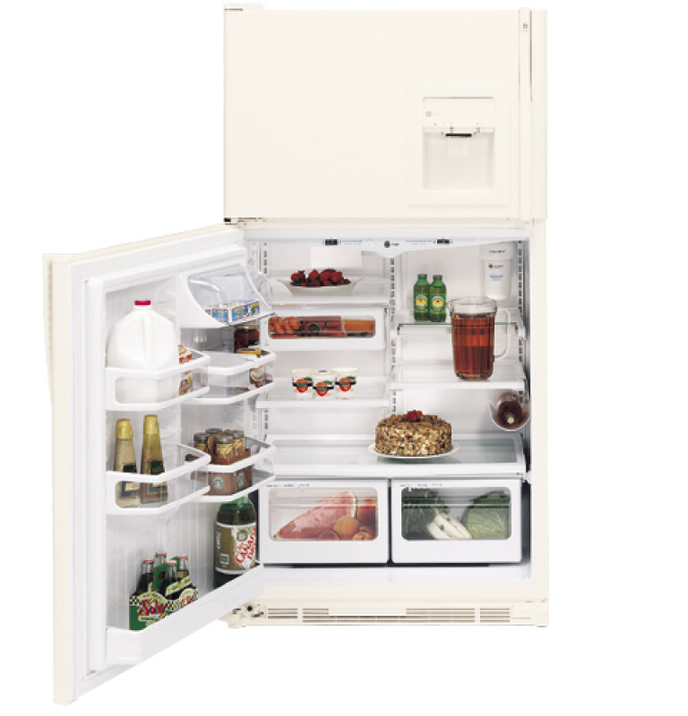 CustomStyle 21.7 Cu. Ft. Top-Freezer Refrigerator PTC22MFMLCC