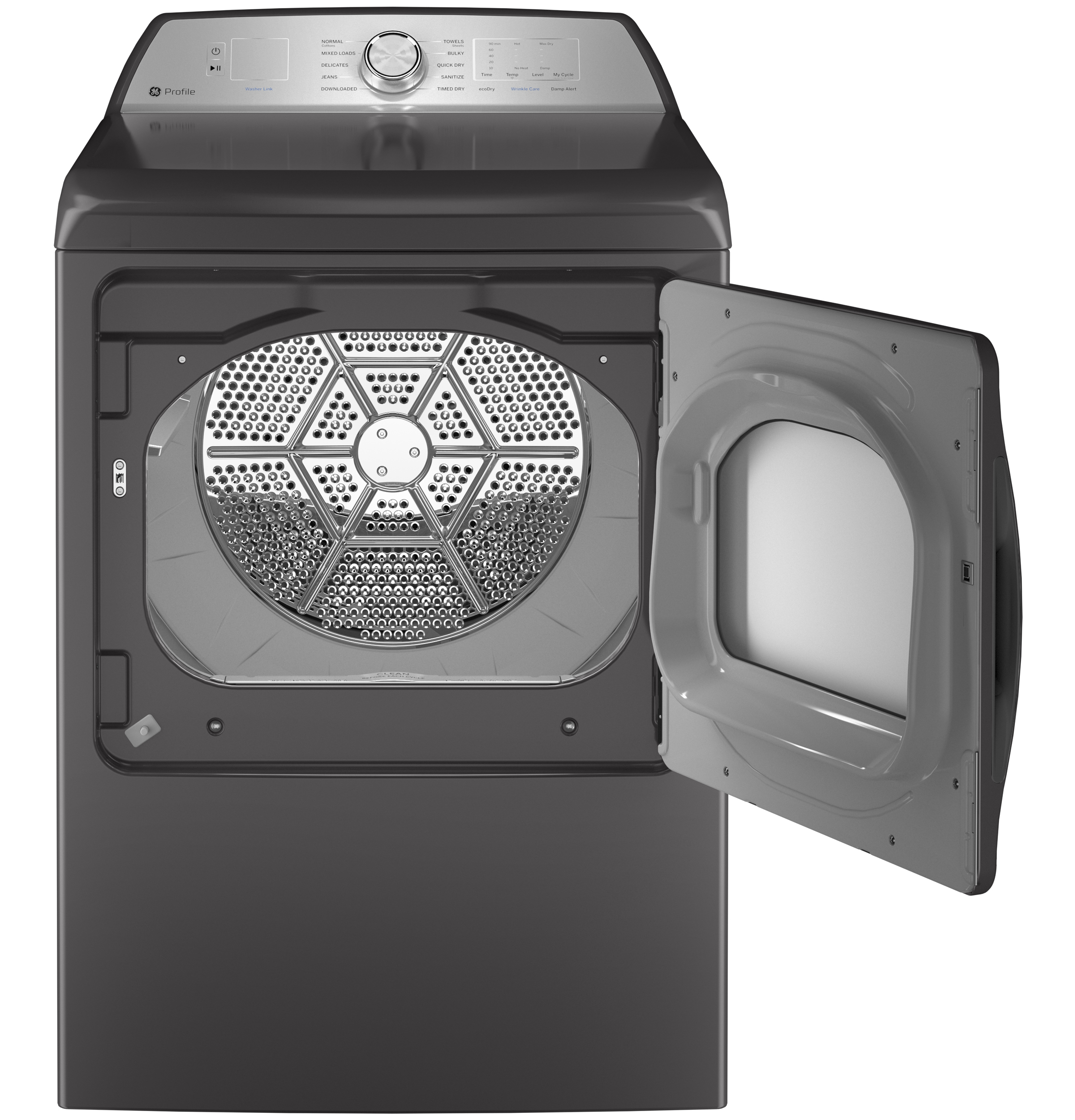 7.4 cu. ft. Capacity aluminized alloy drum Gas Dryer with Sanitize Cycle and Sensor Dry view 18