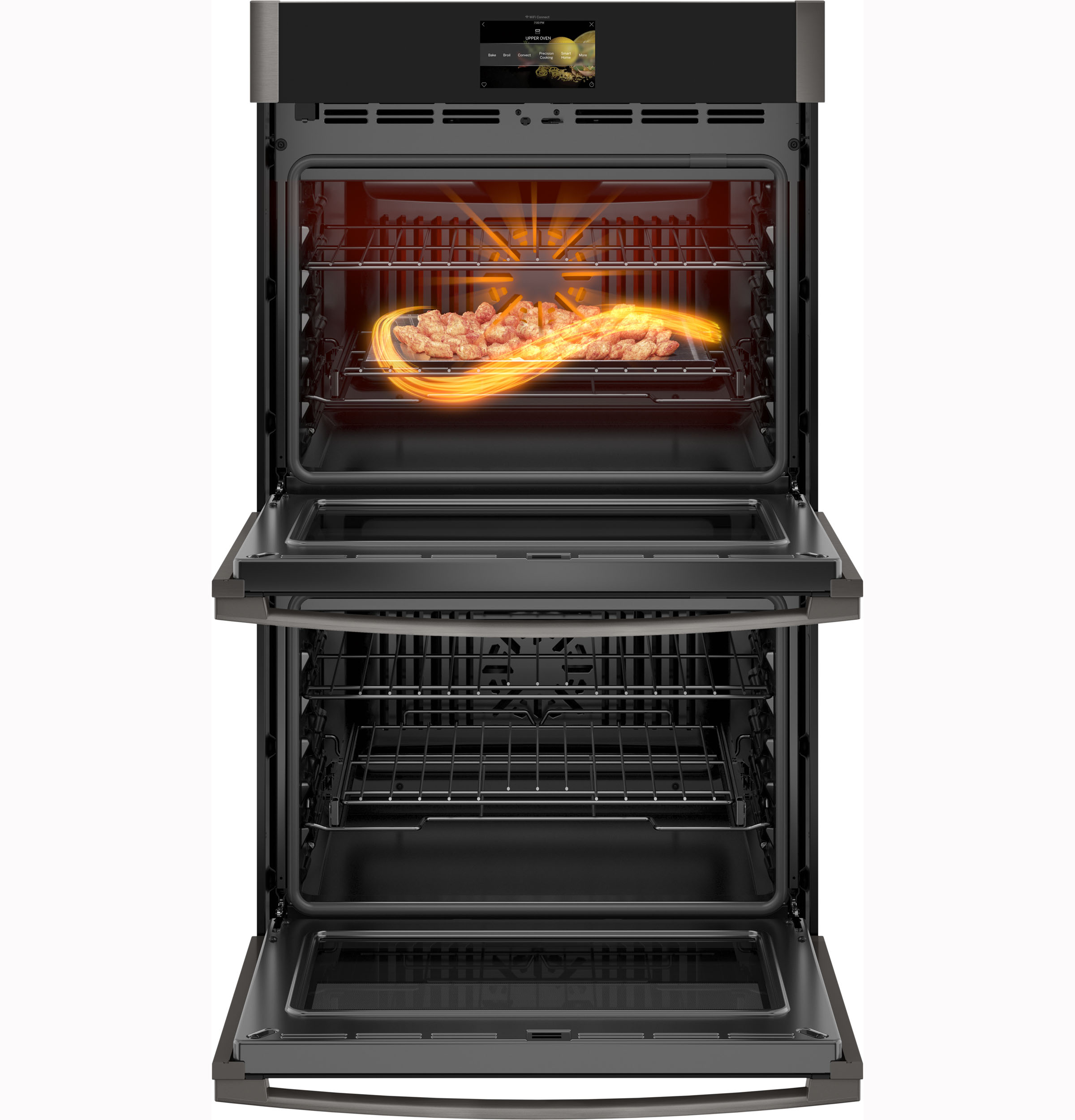 30" Smart Built-In Convection Double Wall Oven with No Preheat Air Fry and Precision Cooking view 25