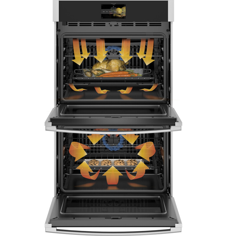 30" Smart Built-In Convection Double Wall Oven with No Preheat Air Fry and Precision Cooking view 14