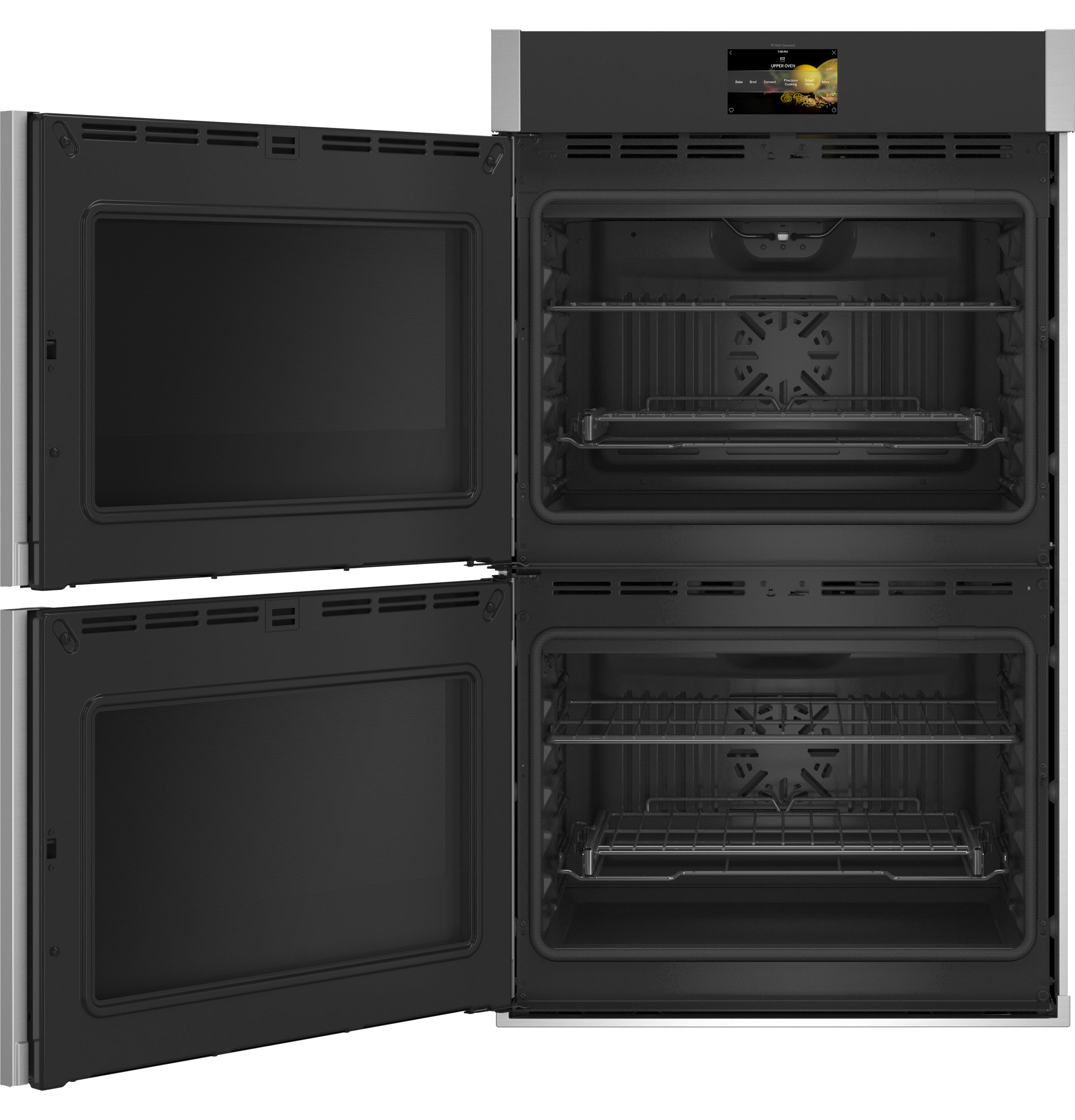 30" Smart Built-In Convection Double Wall Oven with Left-Hand Side-Swing Doors view 2