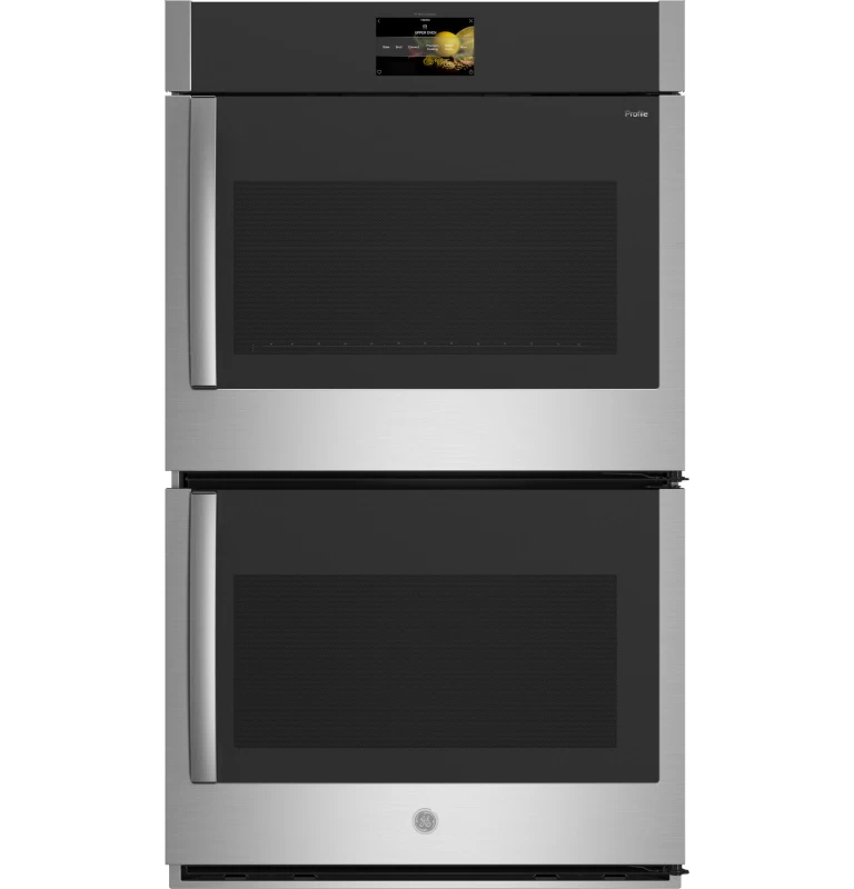 GE Profile 30" Smart Built-In Convection Double Wall Oven with Right-Hand Side-Swing Doors Stainless Steel PTD700RSNSS Picture 1