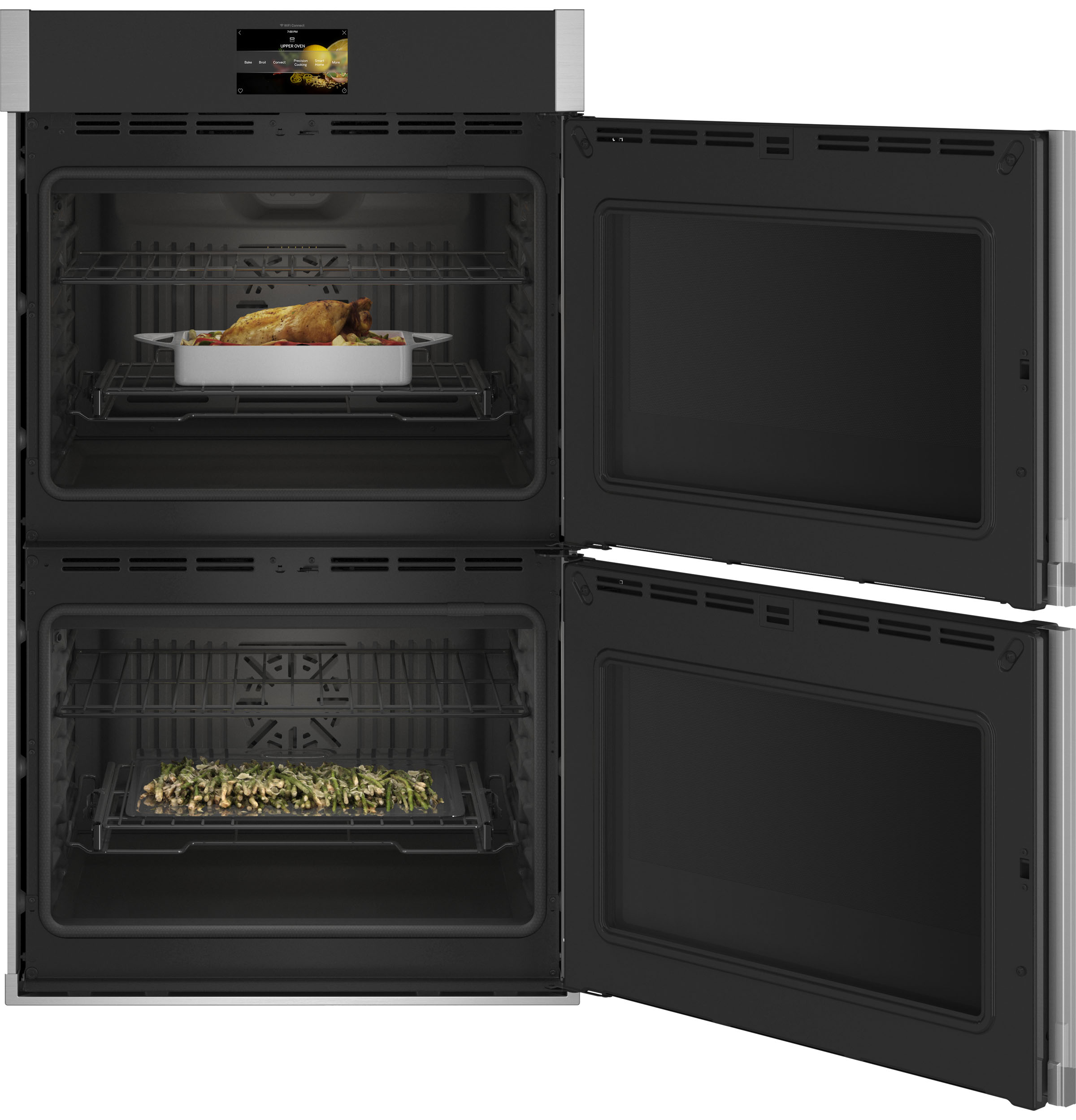 30" Smart Built-In Convection Double Wall Oven with Right-Hand Side-Swing Doors view 3