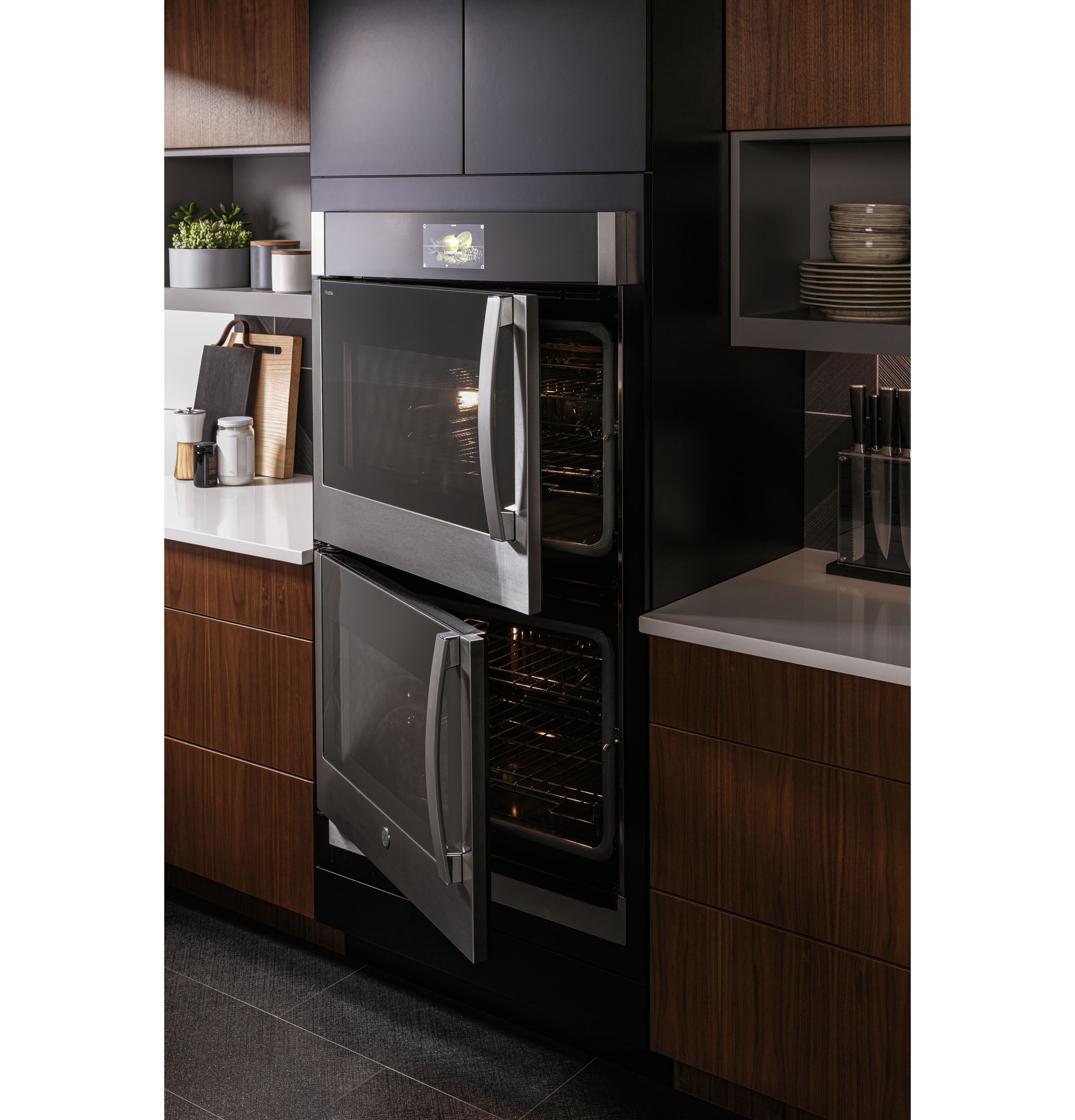 30" Smart Built-In Convection Double Wall Oven with Right-Hand Side-Swing Doors view 8
