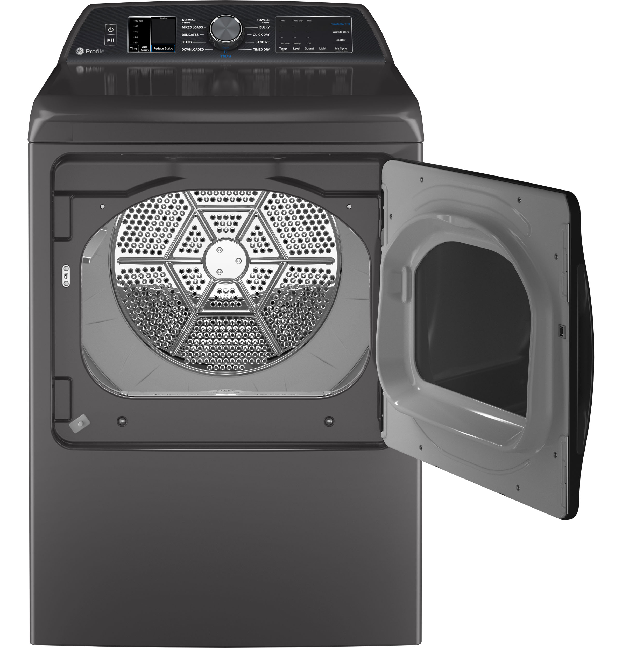 7.4 cu. ft. Capacity Smart aluminized alloy drum Gas Dryer with Sanitize Cycle and Sensor Dry view 10