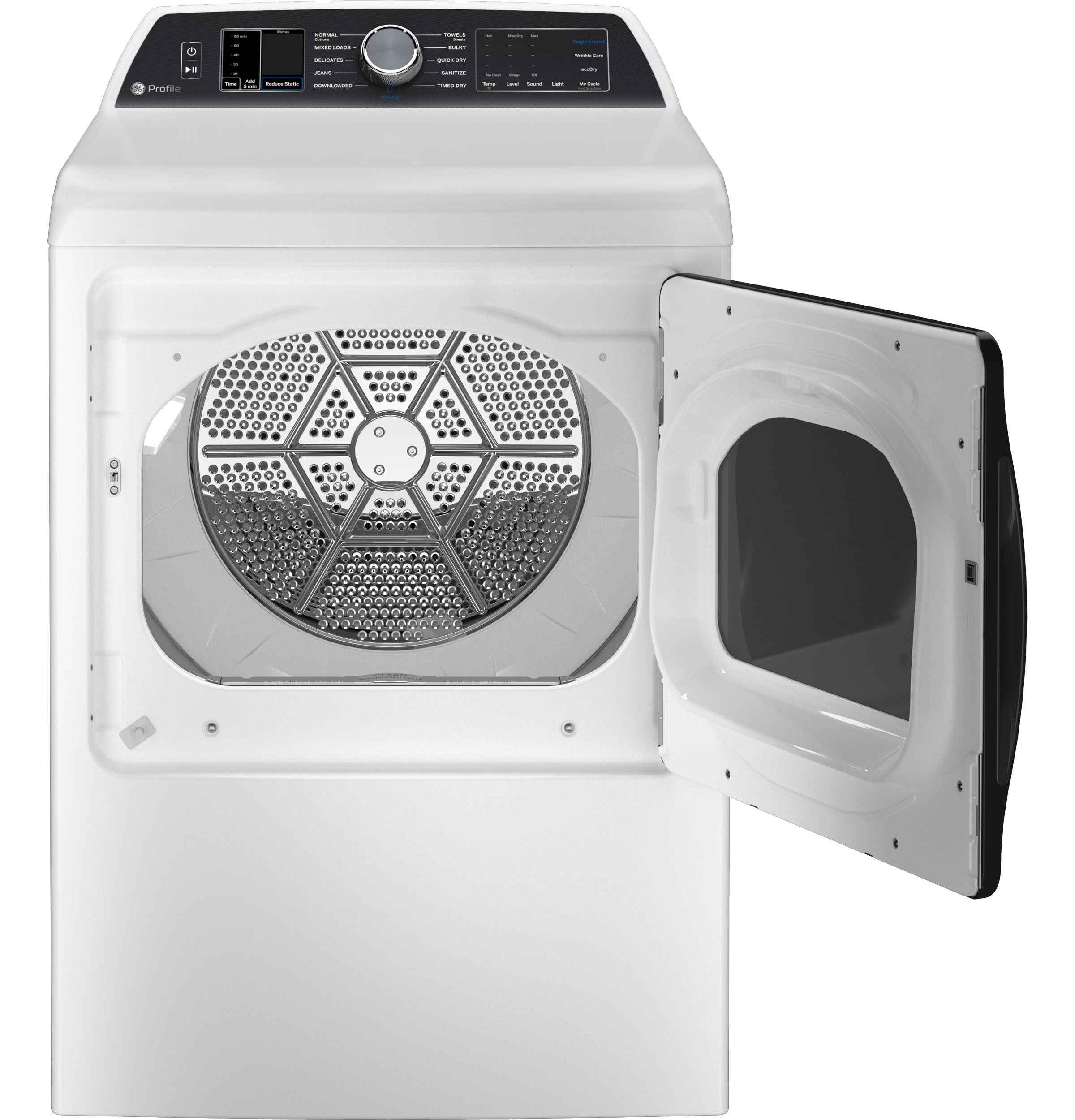 7.4 cu. ft. Capacity Smart aluminized alloy drum Gas Dryer with Sanitize Cycle and Sensor Dry view 10