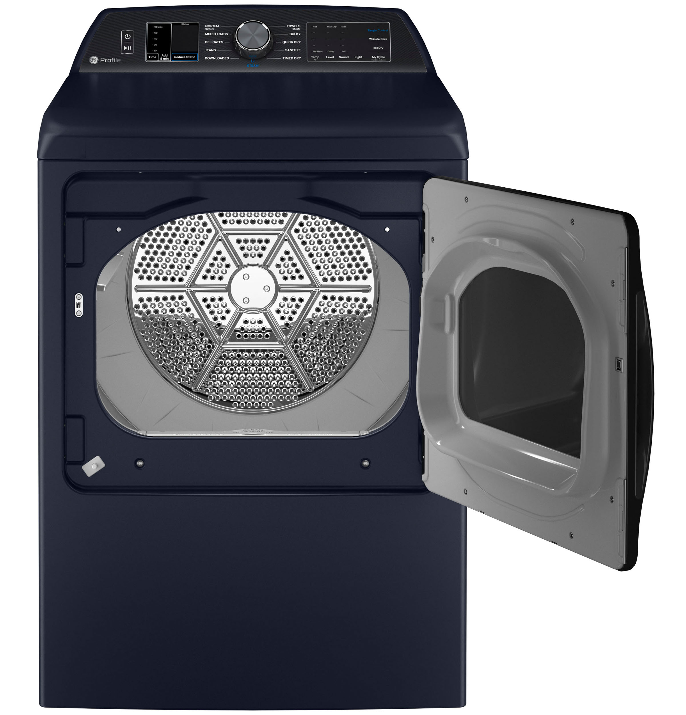 7.3 cu. ft. Capacity Smart Gas Dryer with Steam and Washer Link view 4