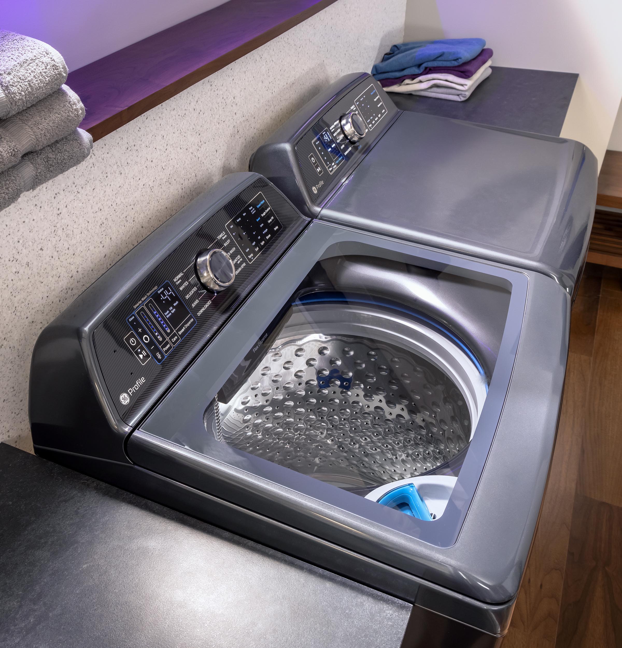 7.3 cu. ft. Capacity Smart Electric Dryer with Fabric Refresh PTD90EBPTDG