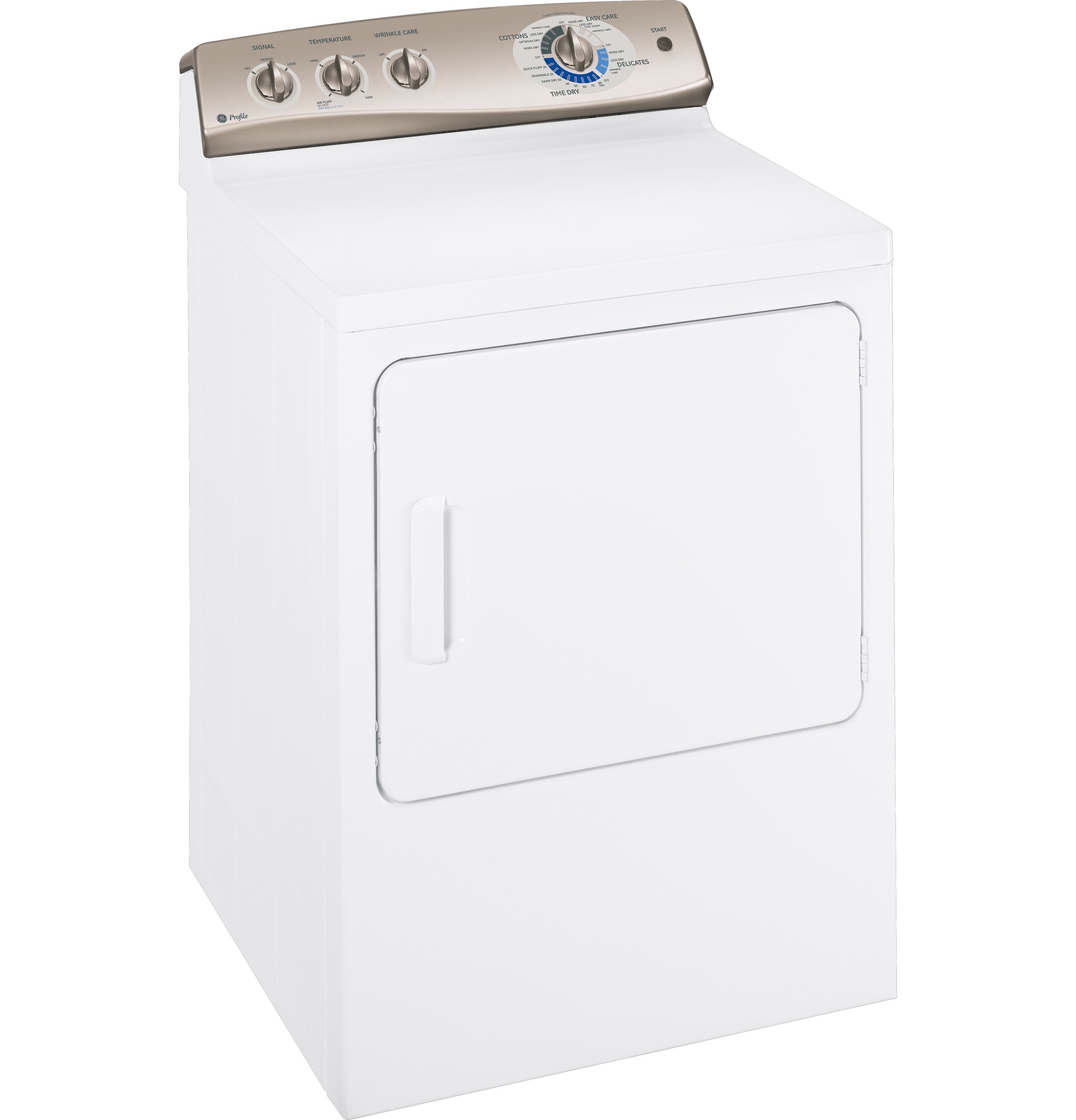 7.0 cu. ft. stainless steel capacity electric dryer with Sensor Dry PTDN600EMWT