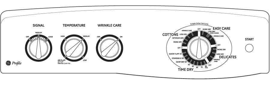 7.0 cu. ft. stainless steel capacity electric dryer with Sensor Dry PTDN600EMWT