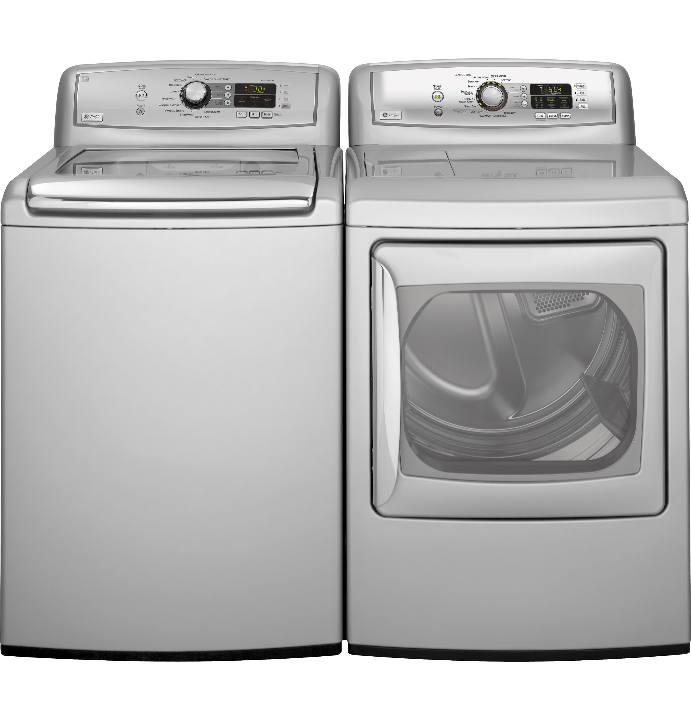 Harmony 7.3 Cu. Ft. Stainless Steel Capacity Gas Dryer PTDN805GMMS