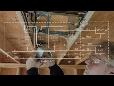 Evolve Premium Exhaust Fan w/ Light and Continuous Run, 110-130-150 Selectable CFM PTEL1115RK