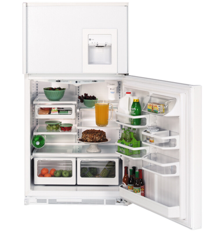 CustomStyle 21.7 Cu. Ft. Top-Freezer Refrigerator PTI22MFMRWW