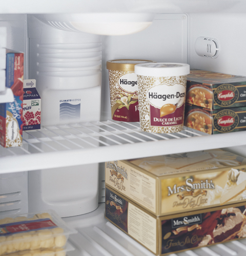 21.7 Cu. Ft. Top-Freezer Refrigerator with Internal Dispenser PTS22LHRWW, product image 6 of 12