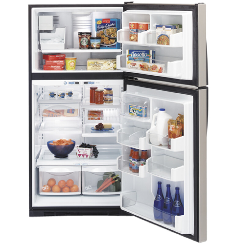 21.7 Cu. Ft. Stainless Top-Freezer Refrigerator PTS22SHPBS