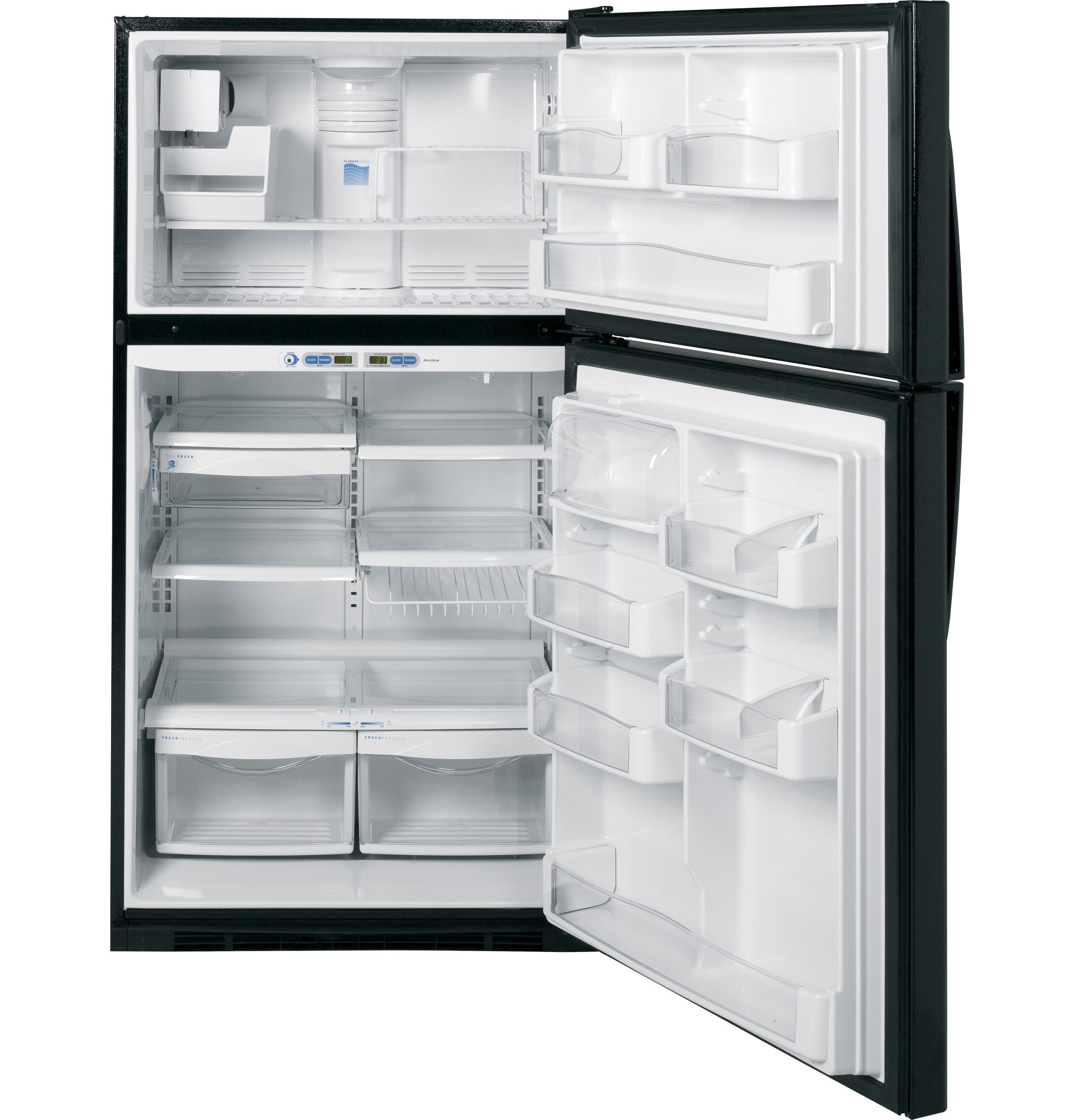 Series 24.6 Cu. Ft. Top-Freezer Refrigerator PTS25LHSBB, product image 6 of 8
