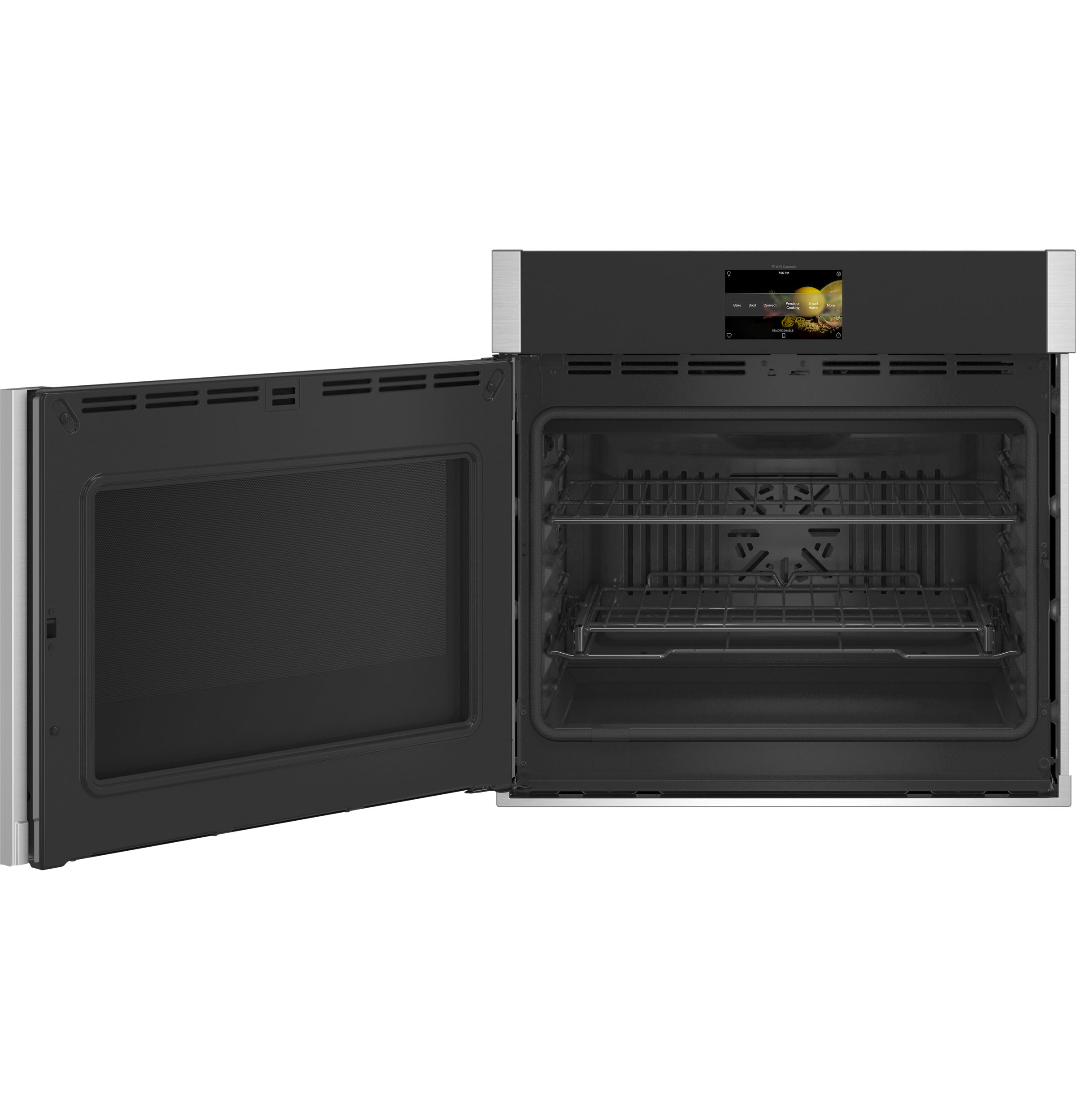 30" Smart Built-In Convection Single Wall Oven with Left-Hand Side-Swing Doors view 2