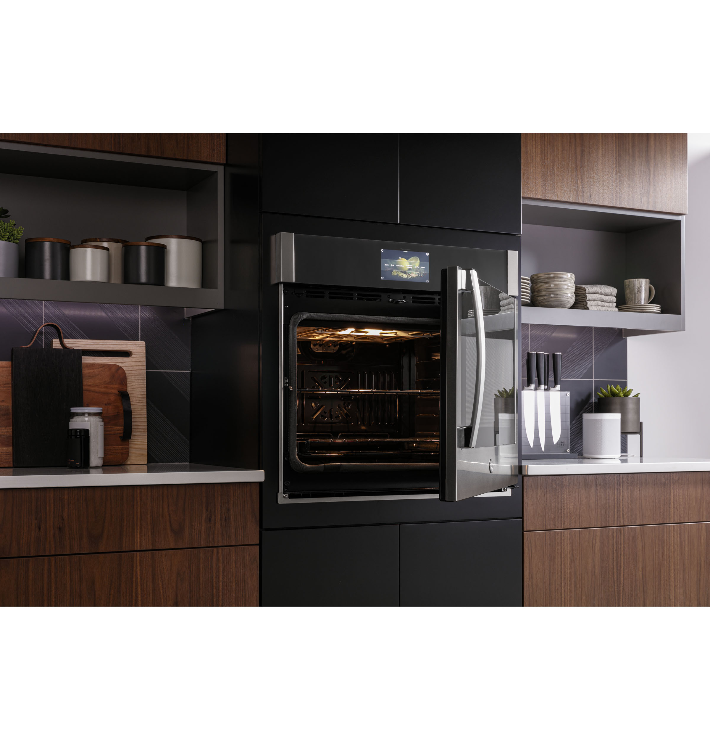 30" Smart Built-In Convection Single Wall Oven with Left-Hand Side-Swing Doors view 8
