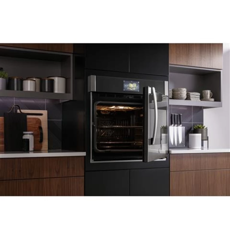 30" Smart Built-In Convection Single Wall Oven with Right-Hand Side-Swing Doors PTS700RSNSS