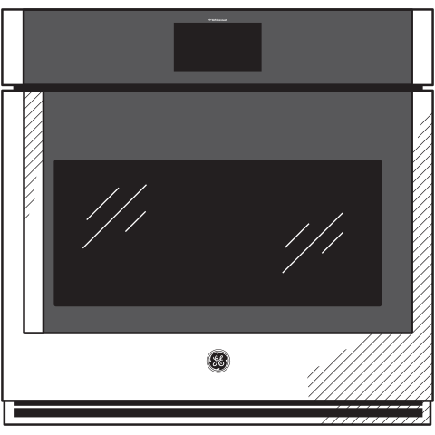 30" Smart Built-In Convection Single Wall Oven with Right-Hand Side-Swing Doors view 12