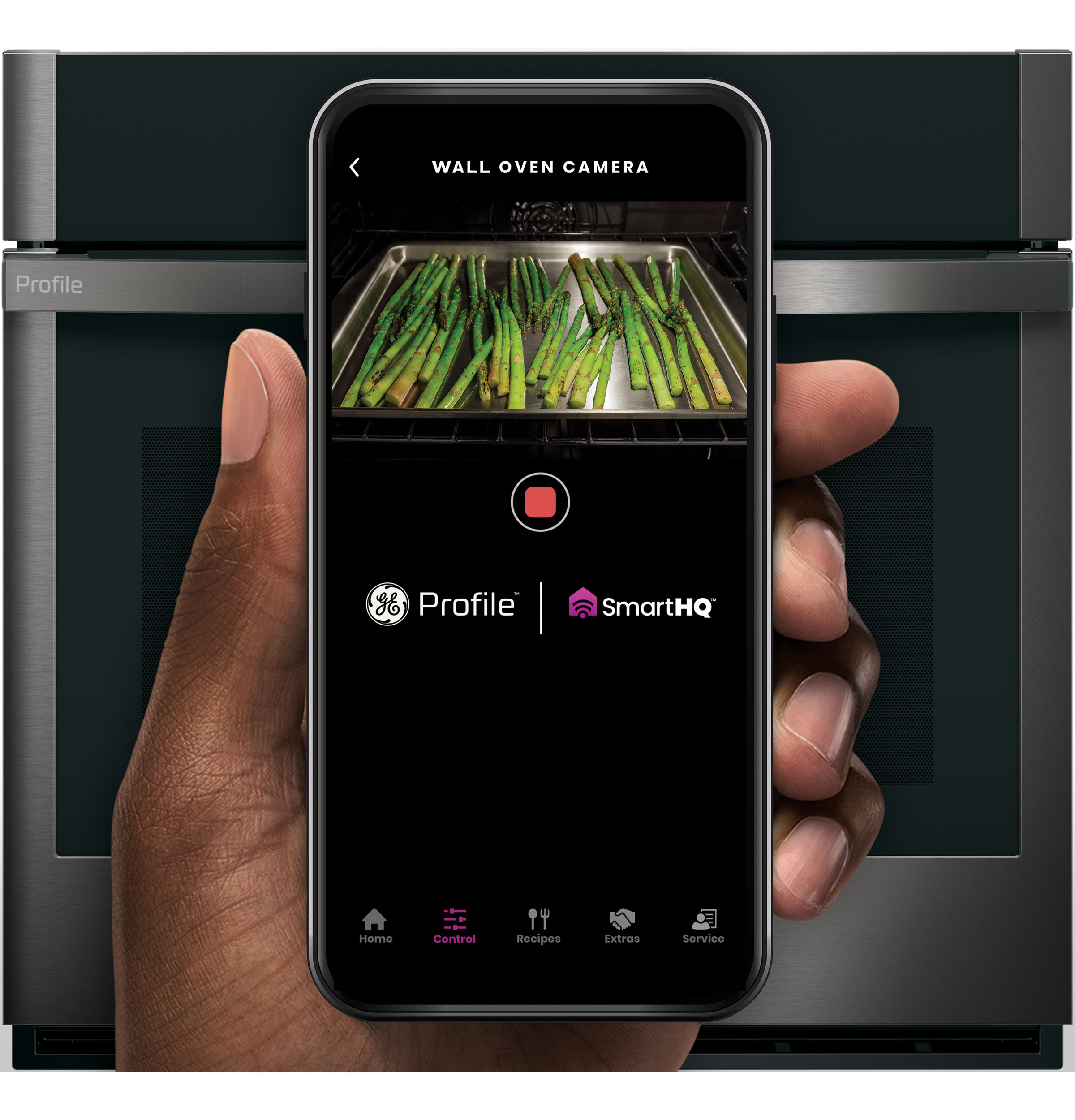 30" Smart Built-In Convection Single Wall Oven with In-Oven Camera and No Preheat Air Fry PTS9000BNTS
