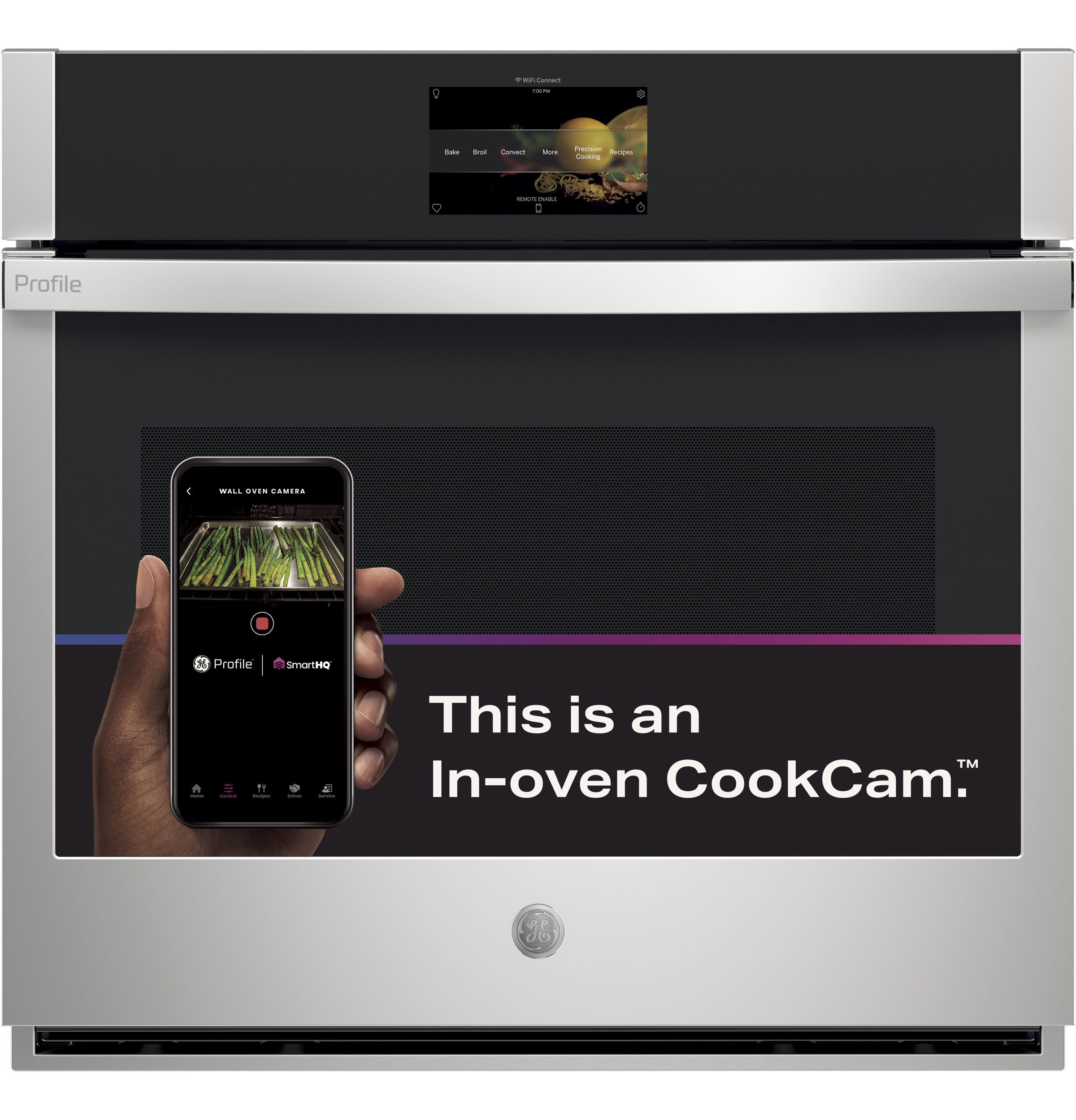 30" Smart Built-In Convection Single Wall Oven with In-Oven Camera and No Preheat Air Fry view 26