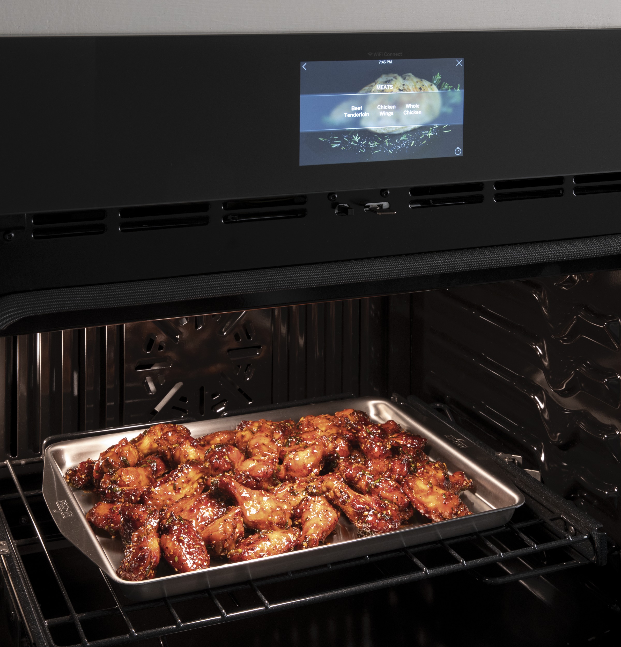 30" Smart Built-In Convection Single Wall Oven with In-Oven Camera and No Preheat Air Fry view 36