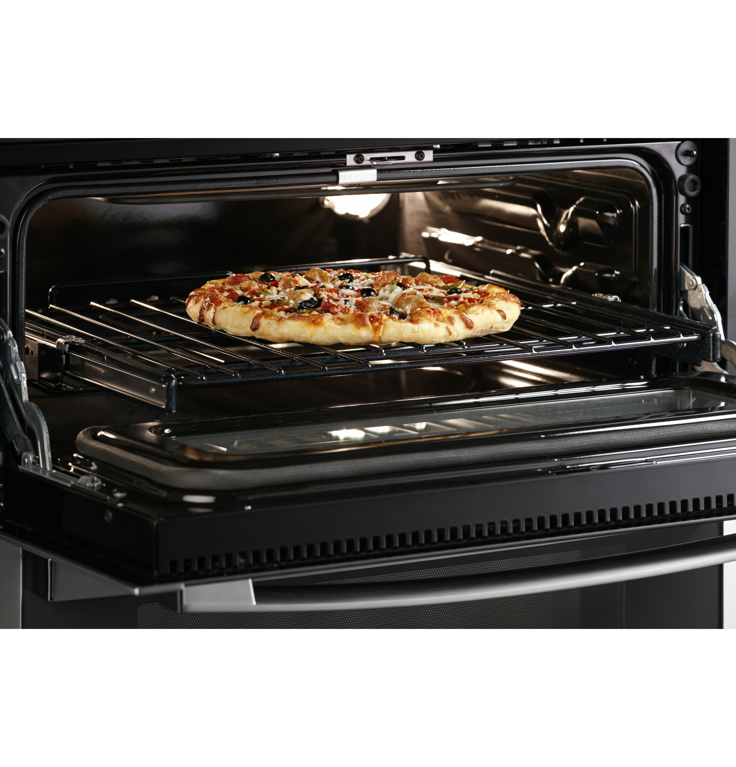 30" Smart Built-In Twin Flex Convection Wall Oven view 2